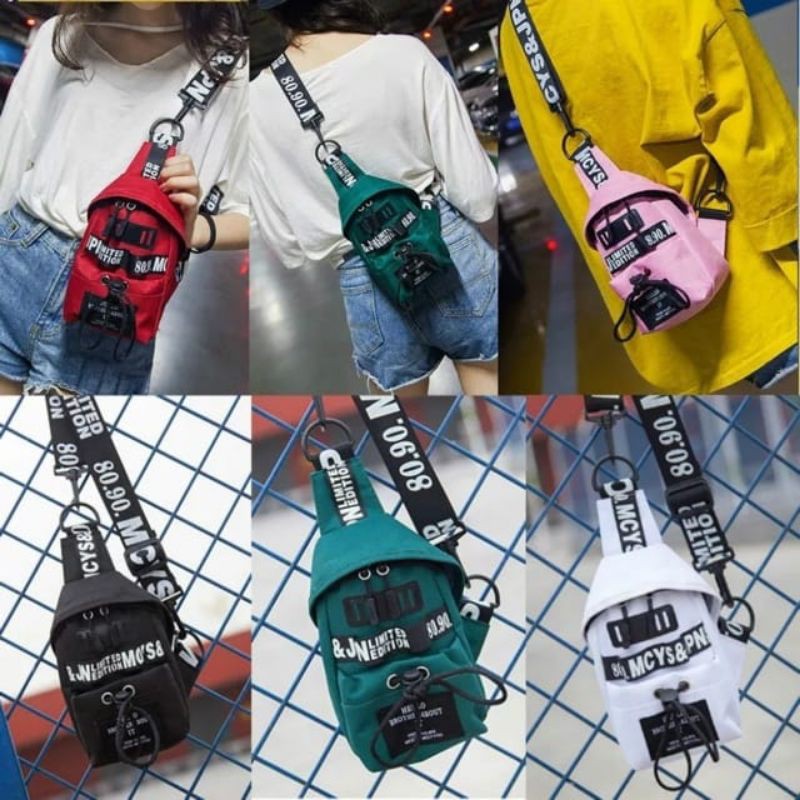 EQ shop - AMELIA SALE!!! Waist Bag Tas Pinggang Jimin Best Seller (UPDATED) [B9] [P9C] (RSL)