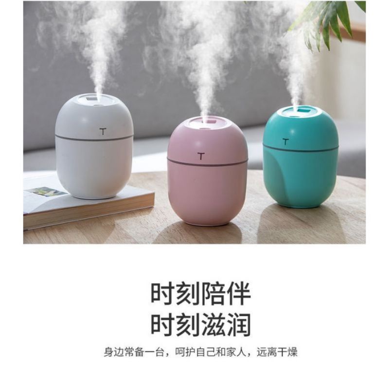 Diffuser 300 ml Tempat Aroma Ruangan Humidifier 220 Ml Aromatherapy Purifier Difuser Untuk Essential Oil Fragance Oil Pure Aroma Ruang