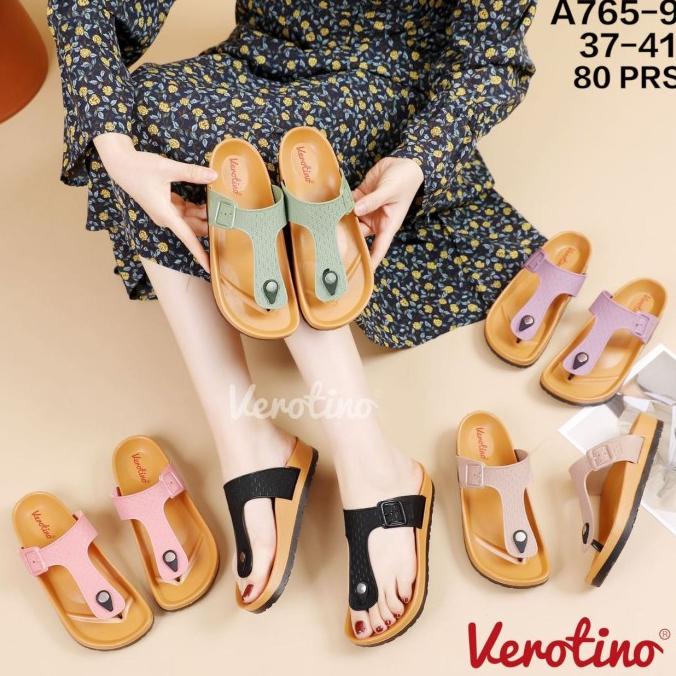 DM47 SENDAL SANDAL JEPIT JELLY VEROTINO elst073 Ayo Beli