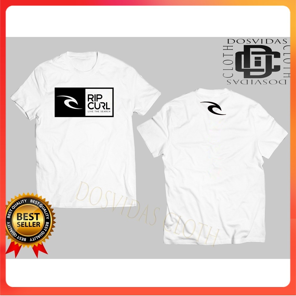 Import Quality LIVE THE SEARCH RIP CURL MURAH BAJU Kaos RIPCURL keren COD