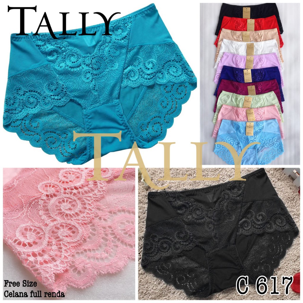 Cd Wanita Tally 617 {Fit to XL} Brukat Renda | Cd Cewek Fashion Sexy |jtc