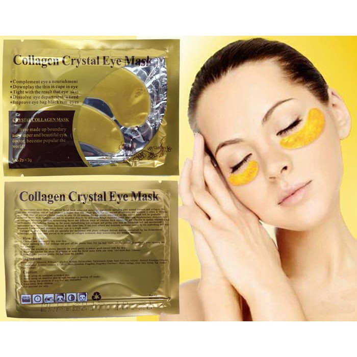 Masker Mata Cristal Collagen Gold - Eye Mask Gold