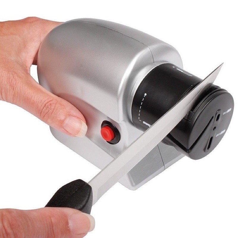 Asahan Pisau Electric Swifty Knife Sharpener / Pengasah 2 in 1