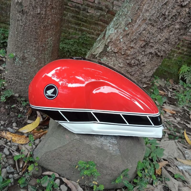 Tangki cat Vixion custom japstyle, Bobber