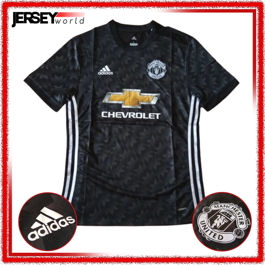 Jersey Retro MU Away Climachill Player Issue 2017-2018 PREMIUM GRADE ORI