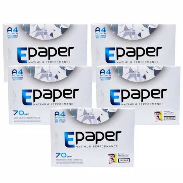 

Kertas A4 70gr E-paper