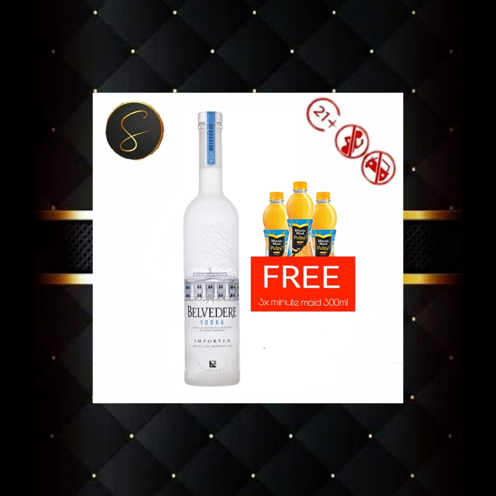 BELVEDERE VODKA 750 ML