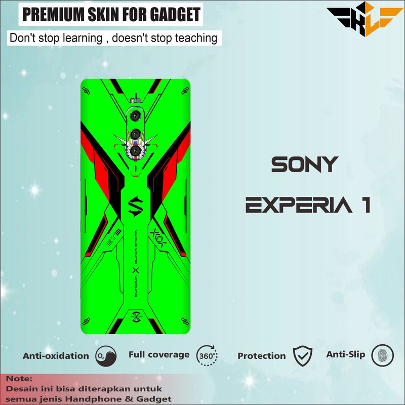 GARSKIN HANDPHONE SONY EXPERIA 1 HIJAU (2PCS)