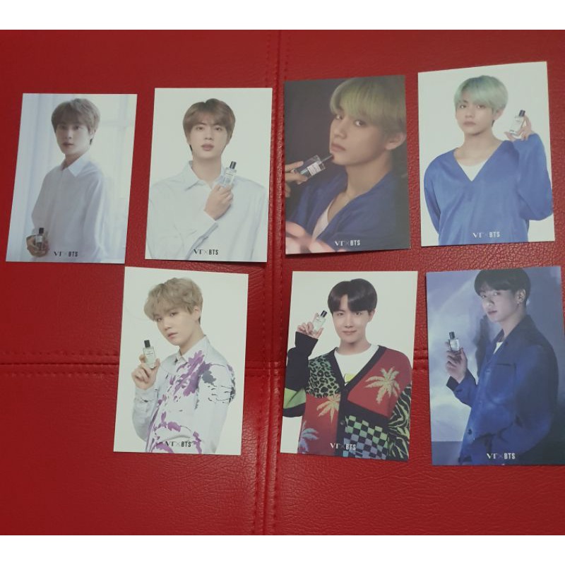 VT BTS Taehyung, Jungkook, Suga, Jin, Jhope