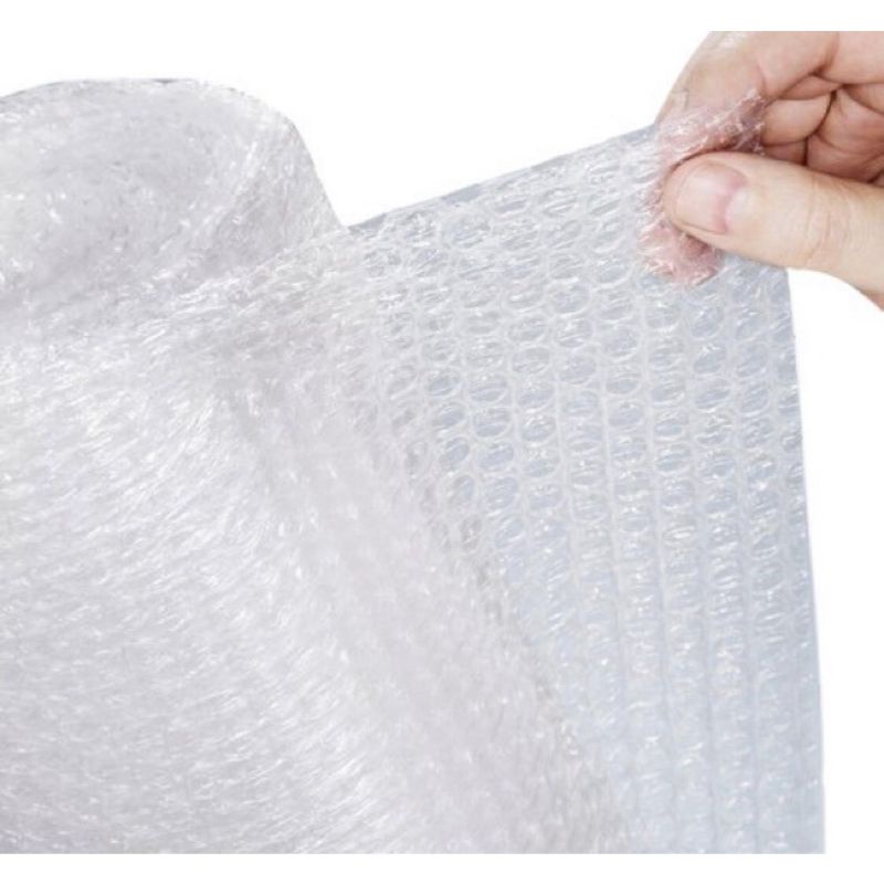 

Tambahan bubble wrap atau kardus
