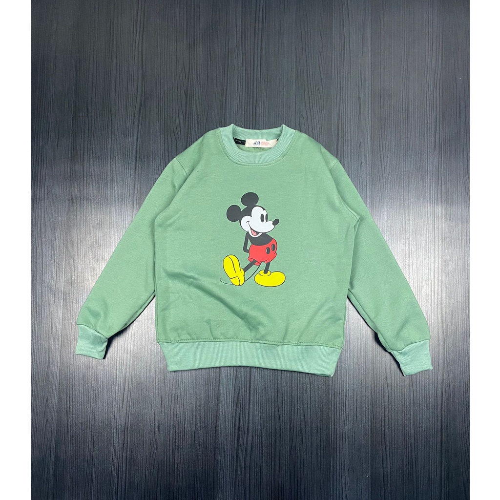 CREWNECK ANAK MICKY MOUSE  FREE TAS