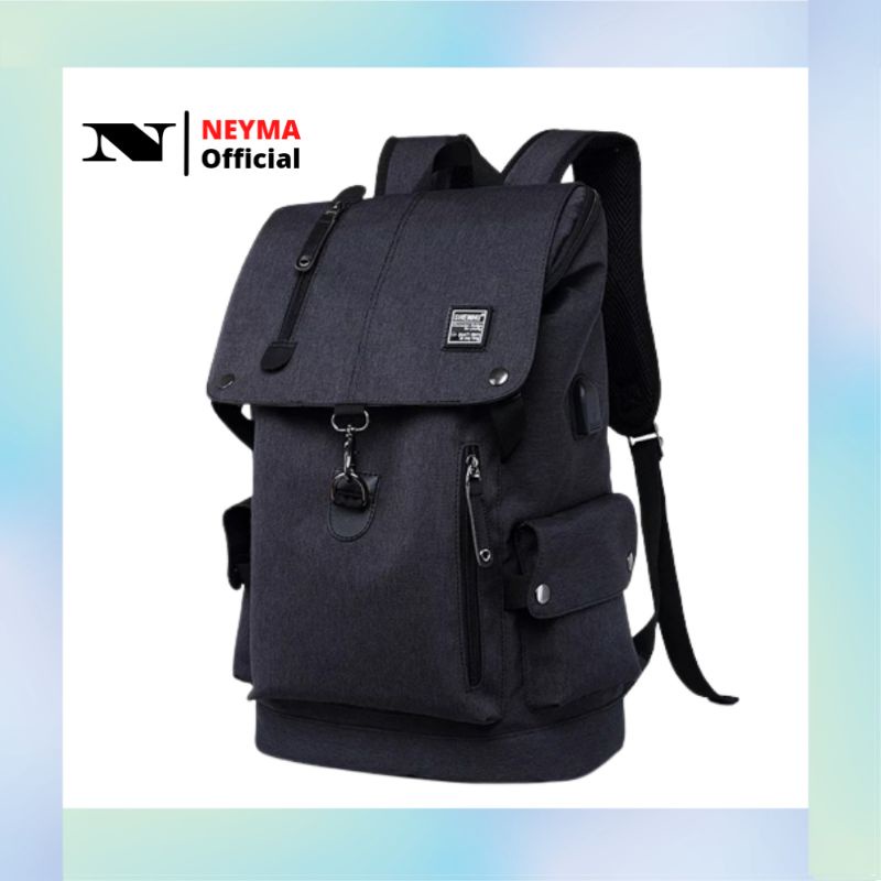NEYMA Official - Tas Pria Tas Punggung Ransel BOMBER Cowok Distro Murah Sekolah SMA SMP Kuliah Kerja