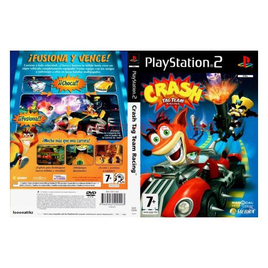 Crash Tag Team Racing Kaset PS2