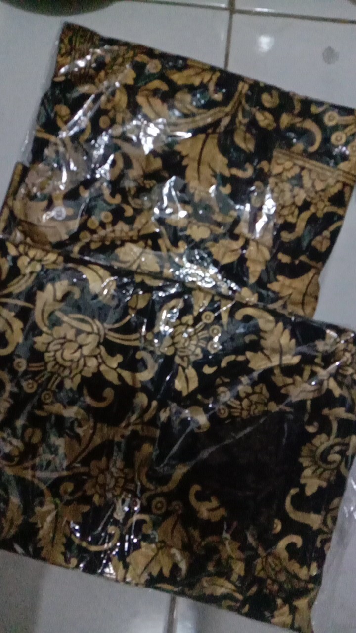 Batik Couple Keluarga Sania Ruffle Ori Ndoro Jowi Dnt Prada Bakung