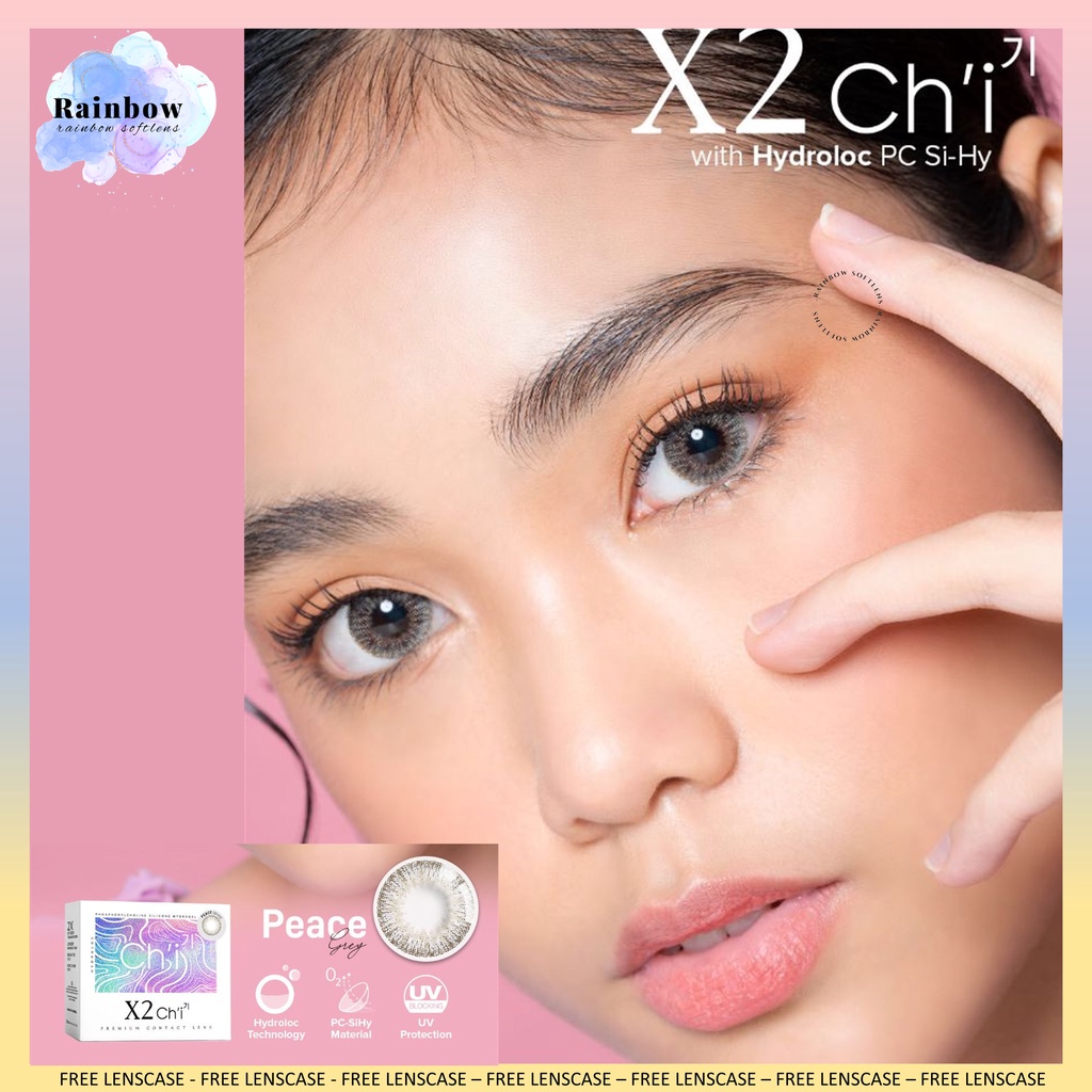 SOFTLENS X2 CHI PREMIUM MINUS (-2.75 S/D -6.00) COD FREE LENSCASE