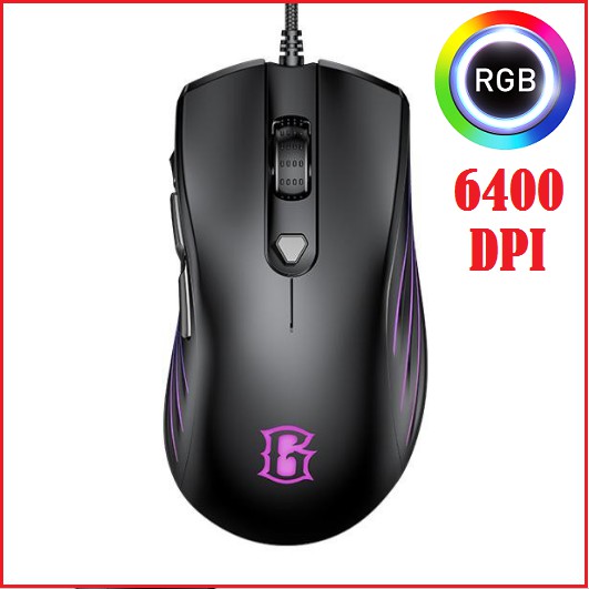 Mouse Gaming Gamen GM1500 6400DPI Optical USB