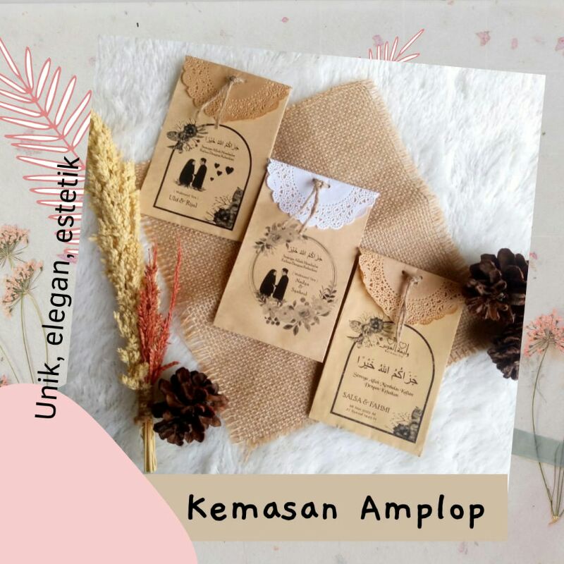 

Custom Amplop souvenir/ amplop kertas samson / amplop coklat