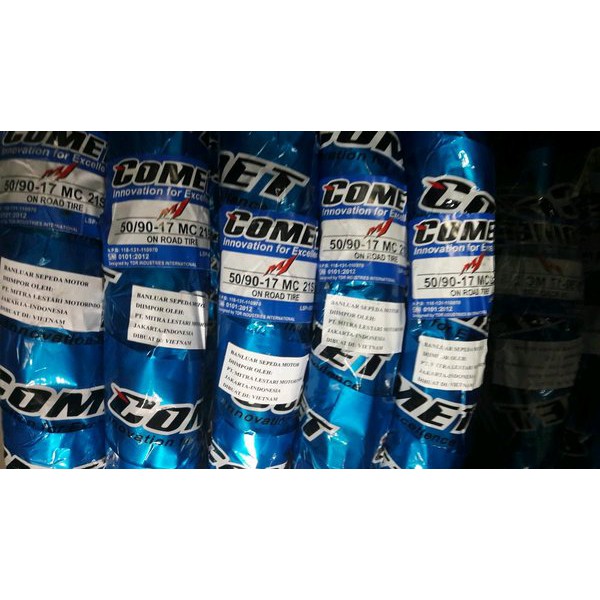 PART Ban Comet 50 90-17 Non Tubeless bagus
