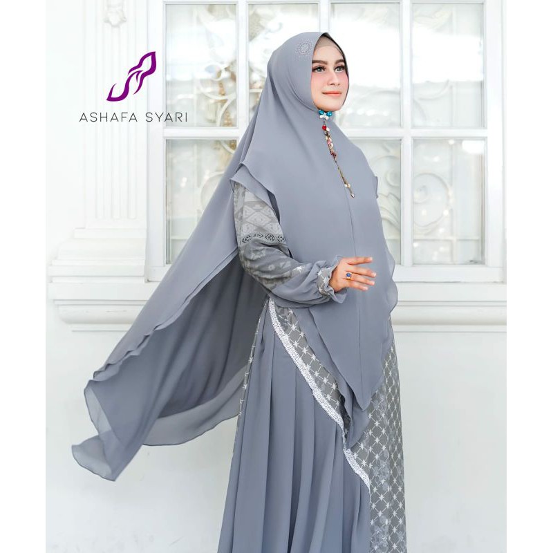 GAMIS SET SYARI AKHIFA VOL 5 BY ASHAFA SYARI