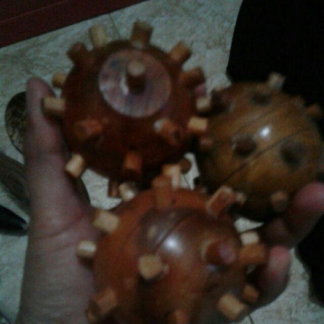 Alat Pijat Tangan Kayu Bulat Diameter 5 Cm