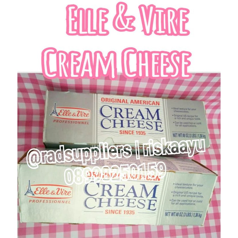 

SUS-331 Elle&Vire Cream Cheese 1-36kg Harga SUPER SPESIAL