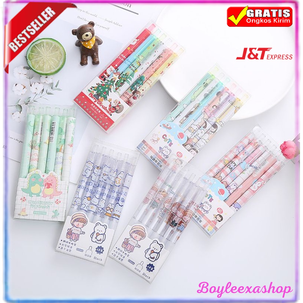 

Bolpoin 1 Pack 6pcs Karakter Lucu Murah Terbaru