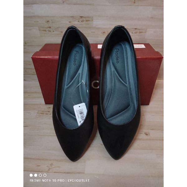 FLAT SHOES WANITA TERBARU FLADEO ORIGINAL 100% / SEPATU TEPLEK KERJA EMPUK NYAMAN