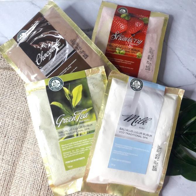 Nikmati Lulur Bubuk Bali Alus - Green Tea Sale