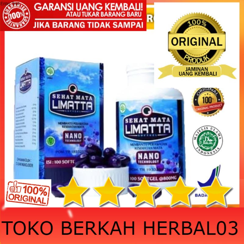 100% ASLI WALATRA SEHAT MATA LIMATTA ASLI ORIGINAL OBAT HERBAL MATA MINUS KATARAK PLUS RABUN