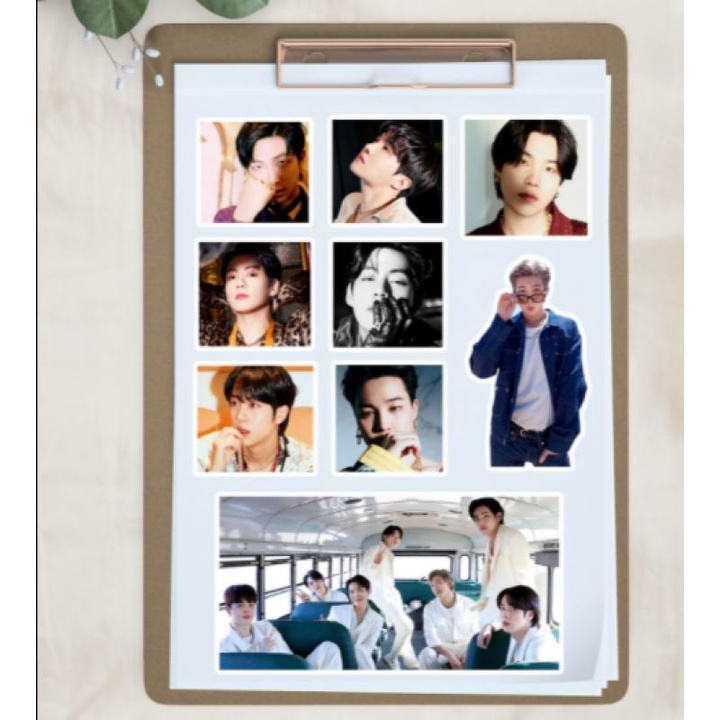 100Pcs/set BTS Sticker Yet To Come Photo Diary Stickers V JUNGKOOK In Stock New Arrival LY