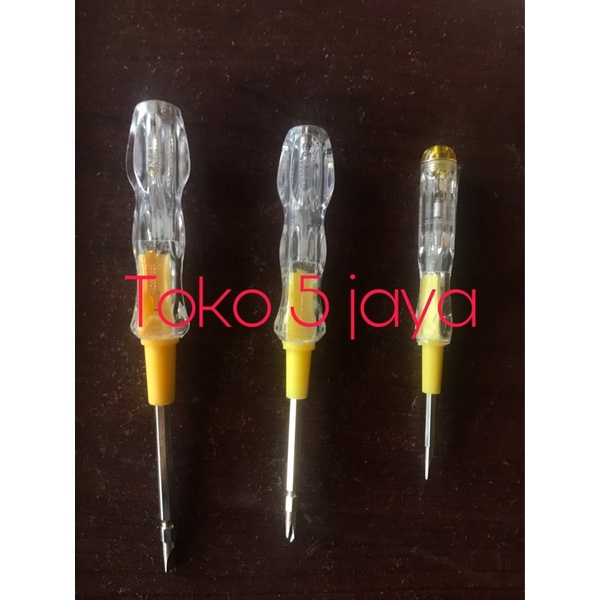 TEST PEN BESAR/ TESTER LISTRIK AC / tespen / test pen / test pen listrik
