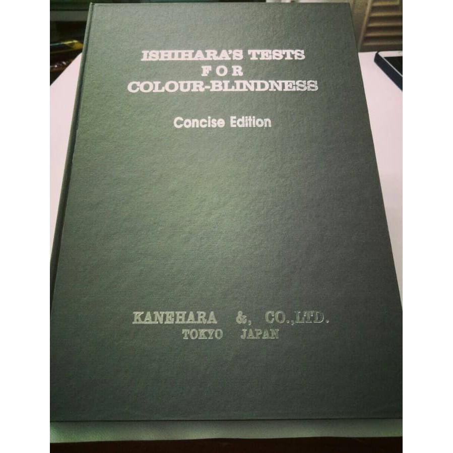 Buku Ishihara Buku Tes Buta Warna Test Buta Warna
