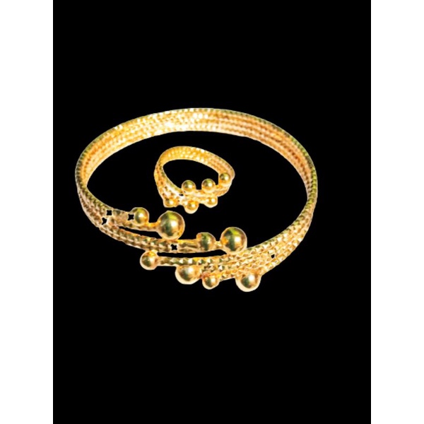 gelang tangan wanita free cincin motif melintir asli anti luntur