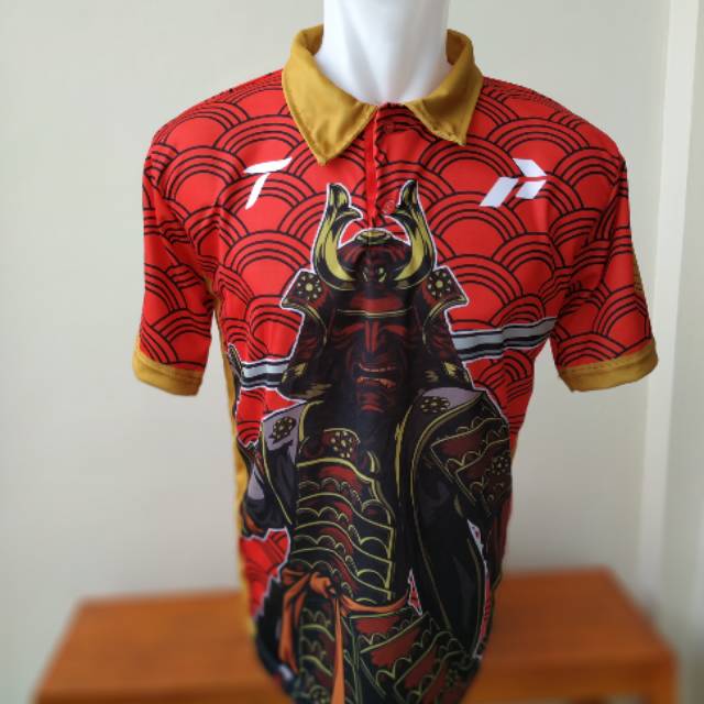 Jersey Futsal berkerah Custom full Printing