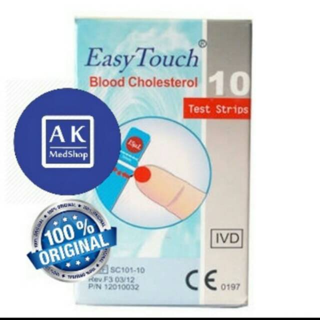 STIK EASY TOUCH KOLESTEROL original