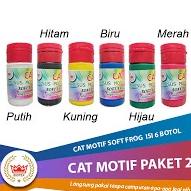 

[KODE JKQPR] Cat Khusus Motif Paket 2 ( 6 warna )