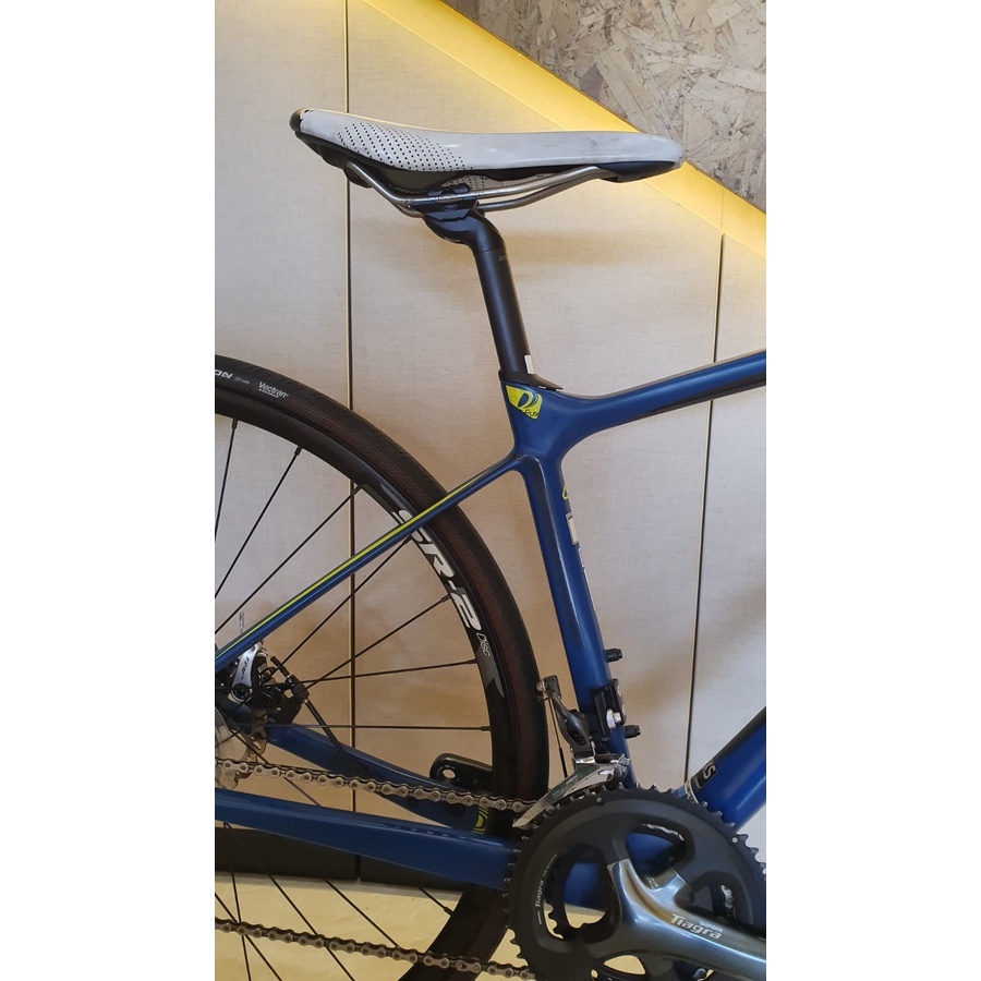 Roadbike Giant Defy Advanced 3 Discbrake RB Adv 3 Size XS Warna Biru Groupset Tiagra Not trex Polygon