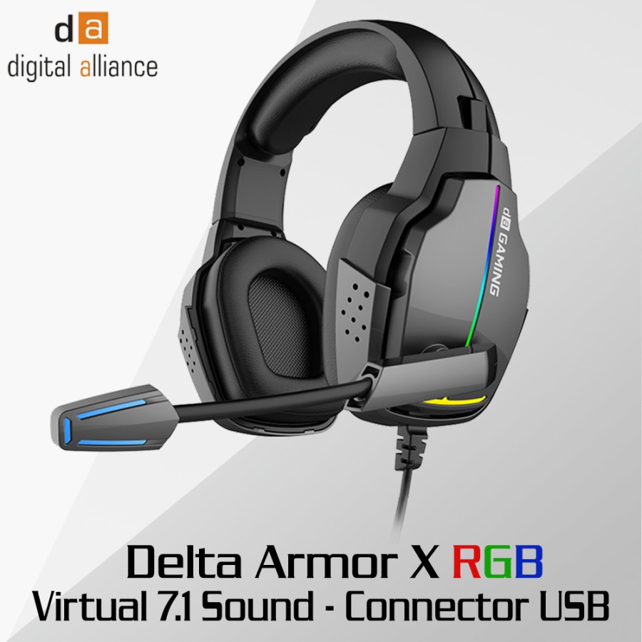 Digital Alliance Delta Armor X Gaming Headset USB 7.1