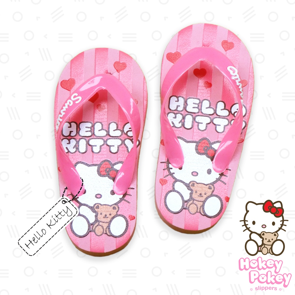 Sendal Jepit Anak Perempuan Hello Kitty