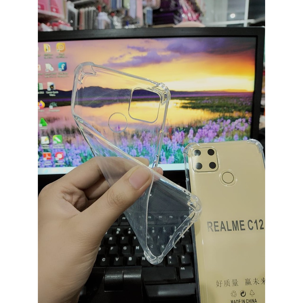 Anti Crack Realme C12 6.5 inch Soft Case Jelly REALME C25 Tahan Benturan