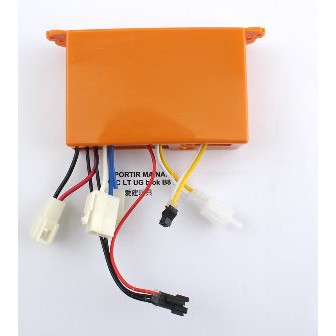 receiver box 12V mobil aki plus remote XHZ orange receiver bluetooth 12V mobilan aki anak