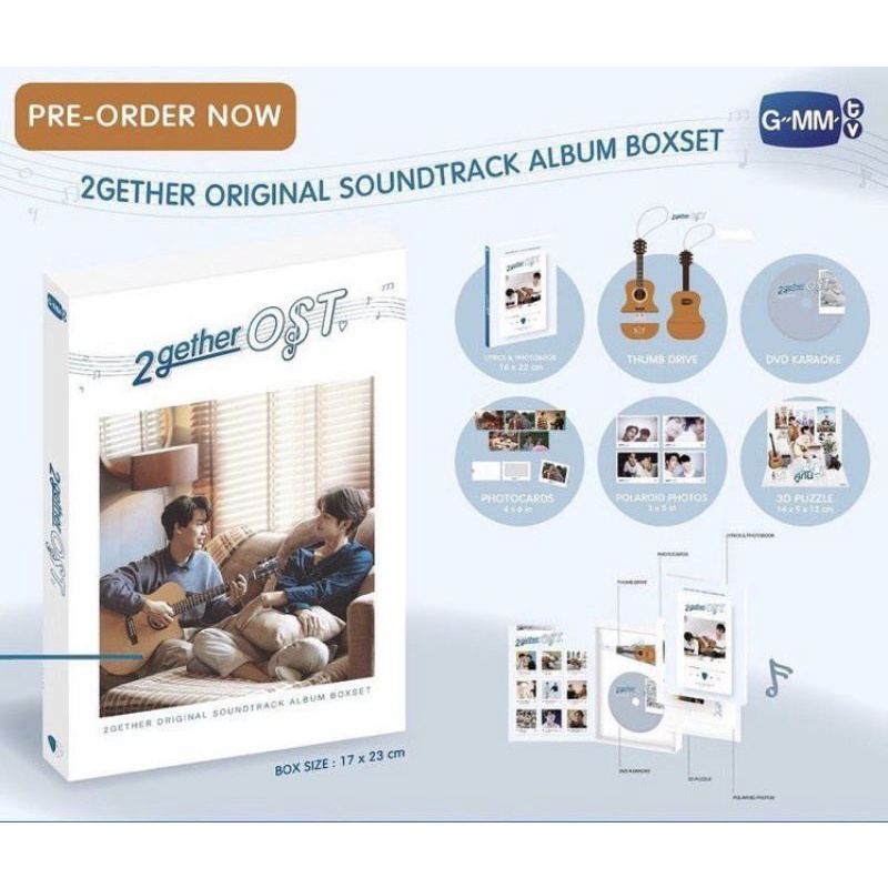 GMMTV 2gether BRIGHT&WIN OST BOXSET サントラ YESASIA: 2gether Original Soundtrack Album Boxset (Thailand