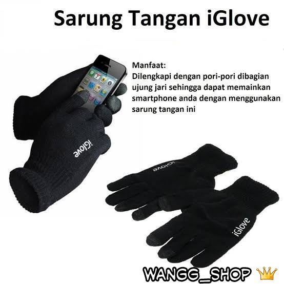 SARUNG TANGAN TOUCH SCREEN IGLOVE / SARUNG TANGAN BISA UNTUK SENTUH HP