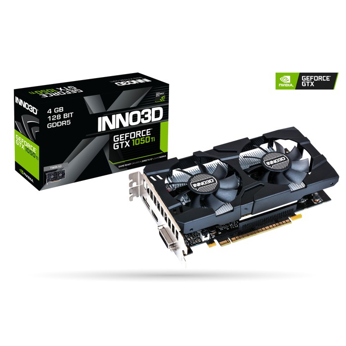 VGA Inno3D GTX1050Ti Twin X2 4GB DDR5 128bit