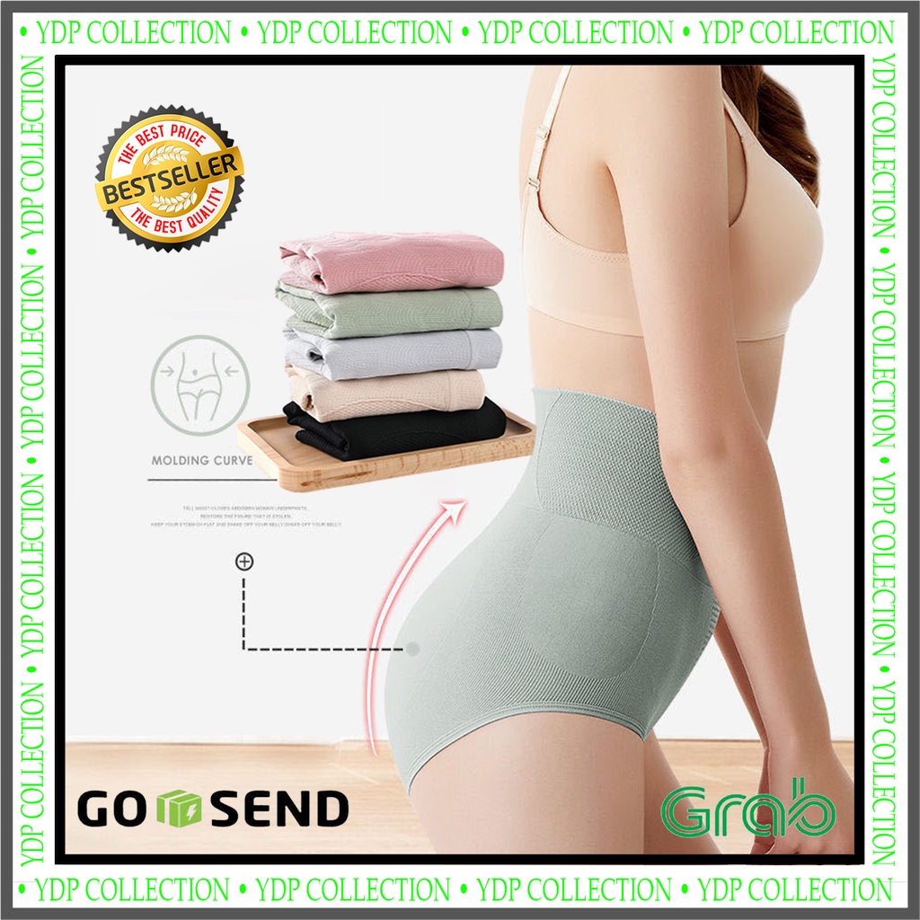 Celana Dalam Import CD Wanita Slimming Korset High Waist Seamless