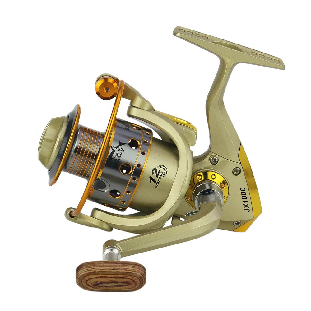 Reel Pancing JX2000 12 Ball Bearing 5.5:1 Fishing Reel Series