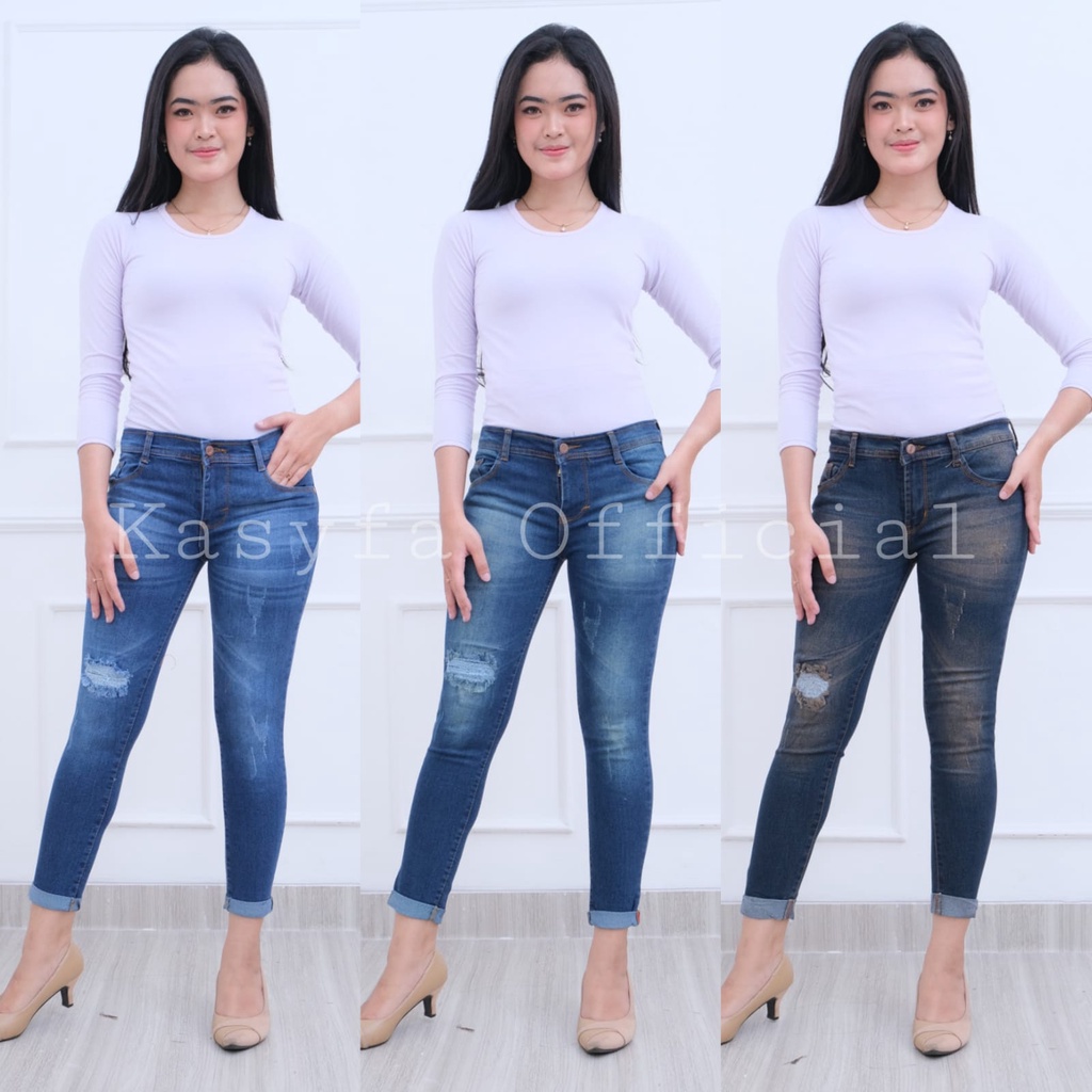 KF-CHIARA JEANS SOBEK WISKER // RERE JEANS SOBEK WISKER