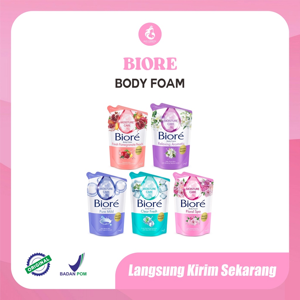 Biore Sabun Mandi 250ml/170ml