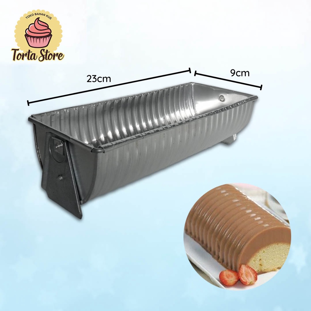 Loyang Puding Setengah Lingkaran Loyang Stainless