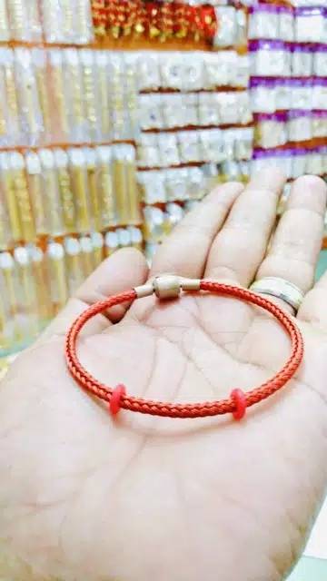 FF Gelang Tali Kawat Anti Air Waterproof Untuk Charm Liontin Mainan atau Emas Hongkong